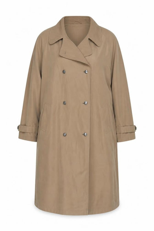 Womens UK Size 24 Wardrobe Beige Overcoat