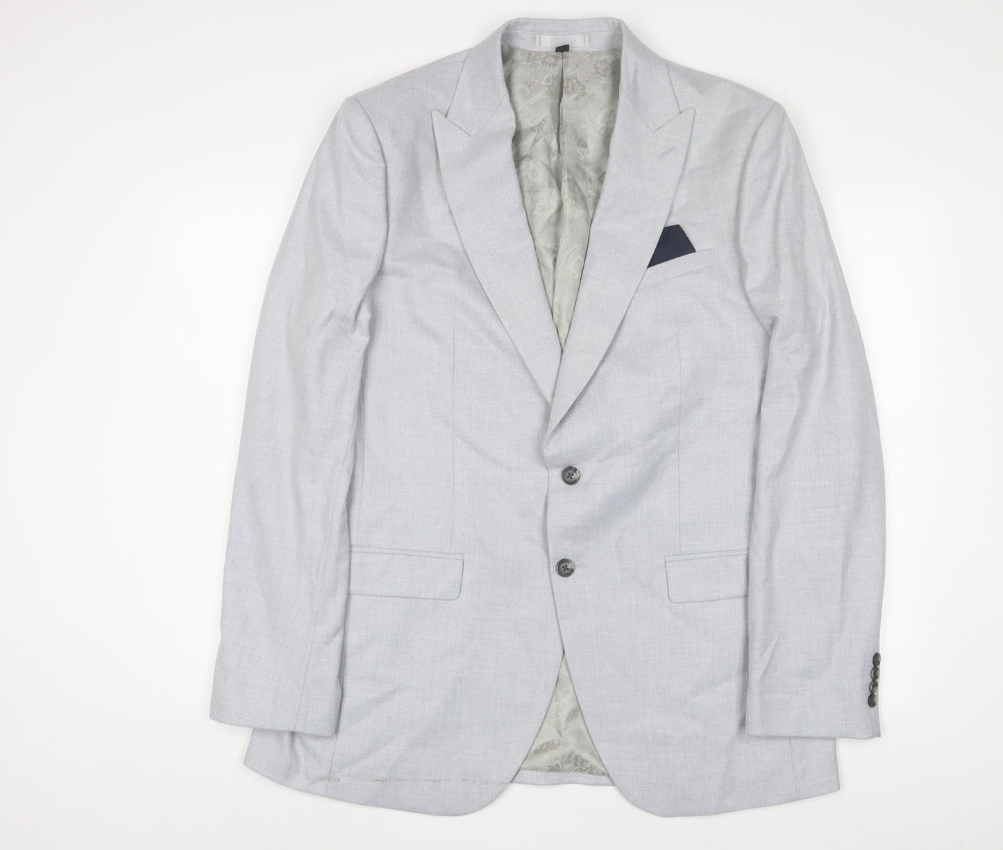 Mens UK Size 44 Marks and Spencer Regular Grey Suit Jacket