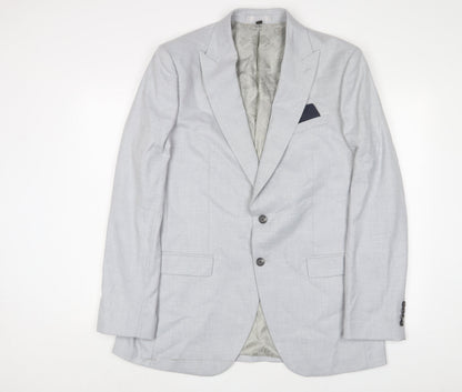 Mens UK Size 44 Marks and Spencer Regular Grey Suit Jacket