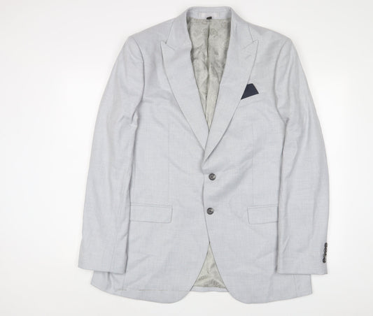 Mens UK Size 44 Marks and Spencer Regular Grey Suit Jacket