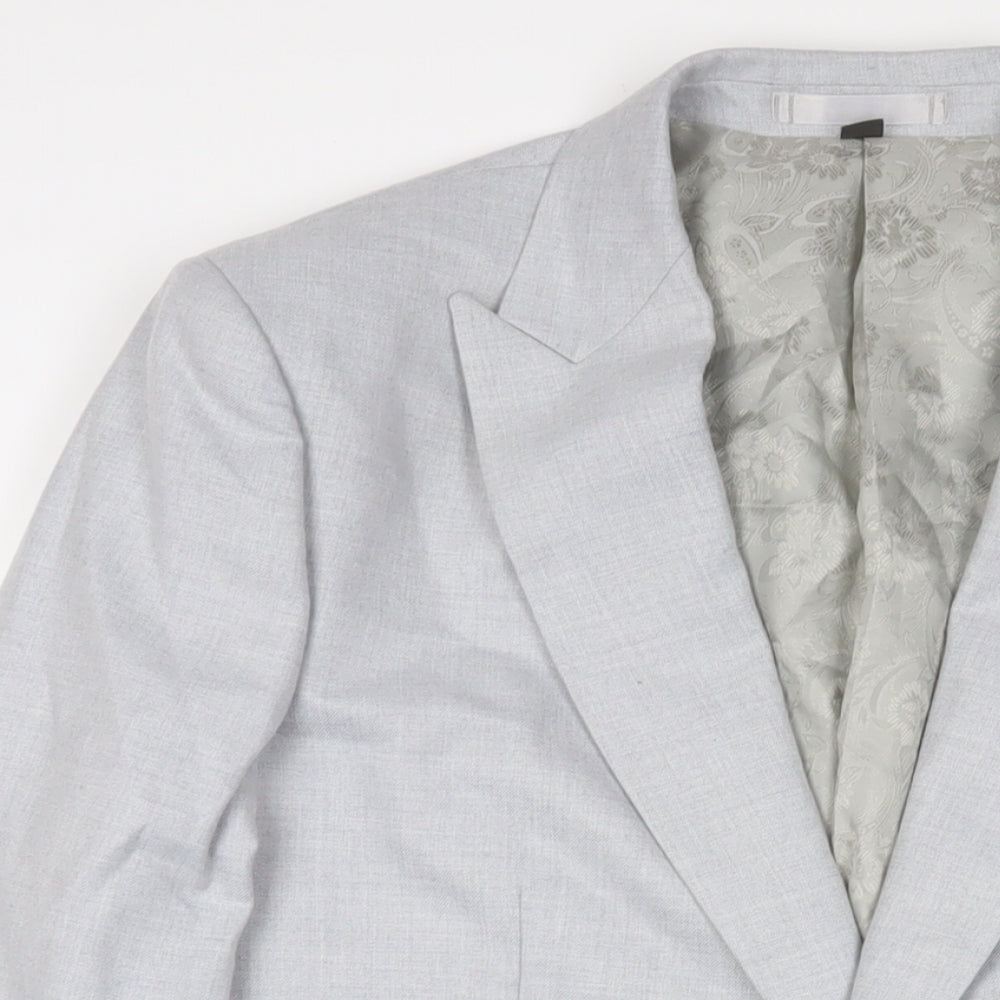 Mens UK Size 44 Marks and Spencer Regular Grey Suit Jacket