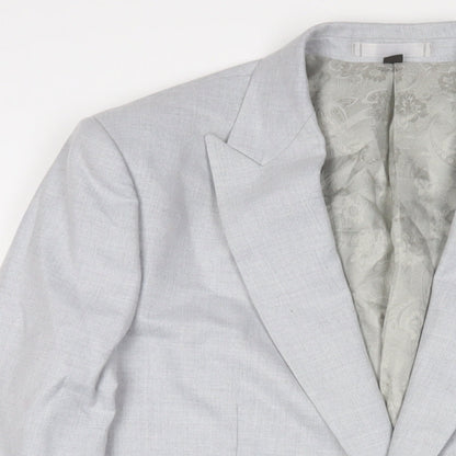 Mens UK Size 44 Marks and Spencer Regular Grey Suit Jacket