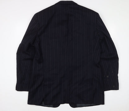 Mens UK Size 44 Marks and Spencer Regular Blue Suit Jacket