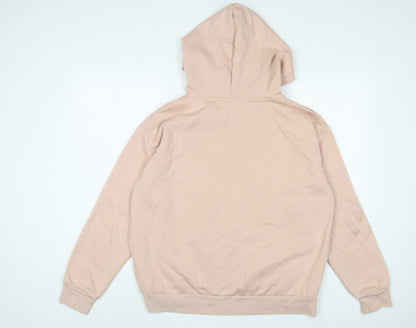 Womens UK Size L disney' Pink Pullover Hoodie