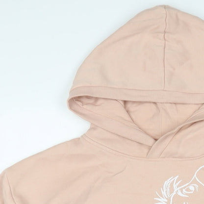 Womens UK Size L disney' Pink Pullover Hoodie