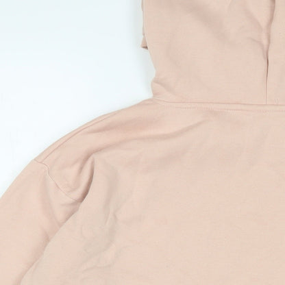 Womens UK Size L disney' Pink Pullover Hoodie
