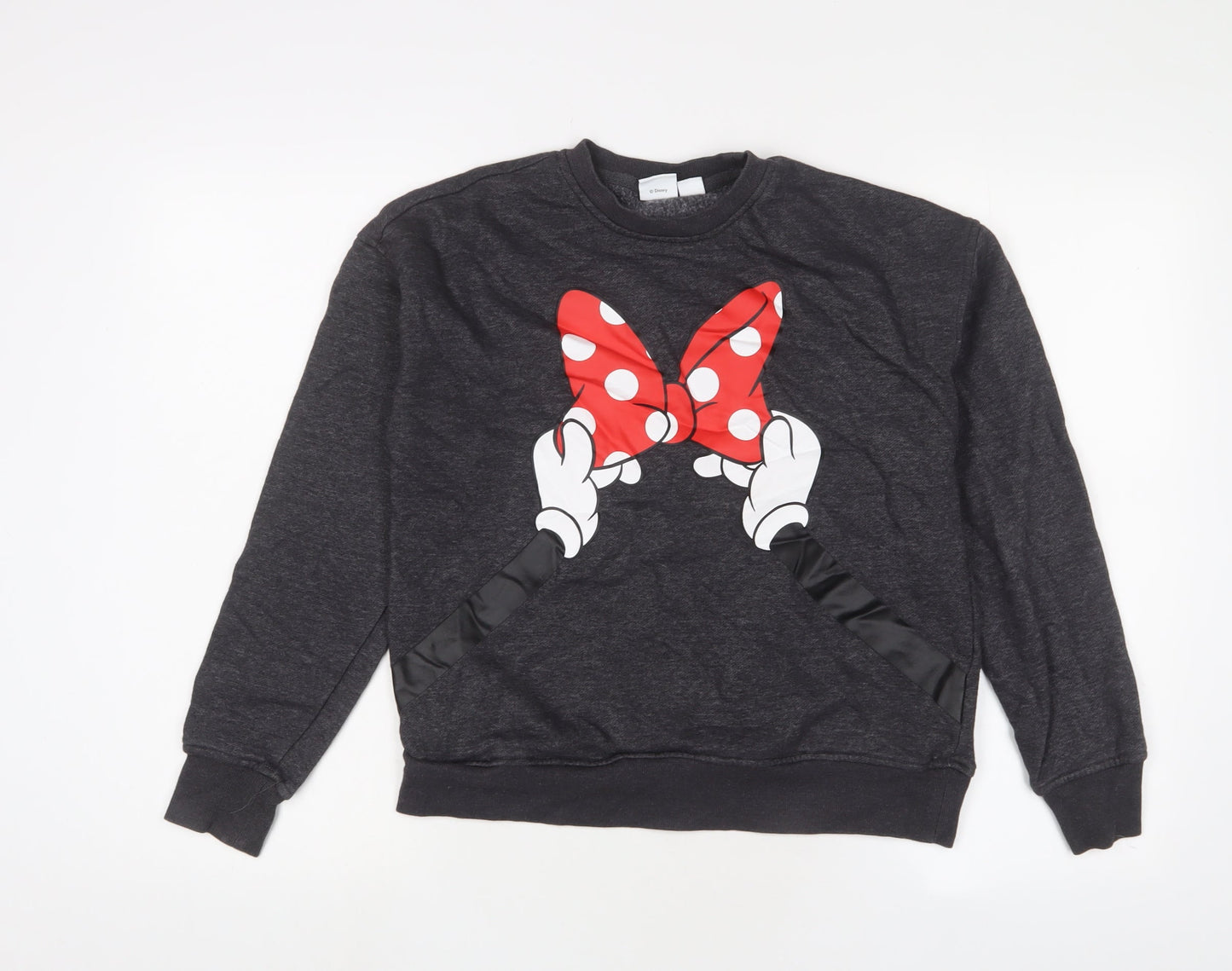 Womens UK Size XS Disney Grey Pullover Sweatshirt