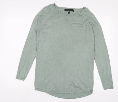 Womens UK Size M VERO MODA Green Pullover Jumper