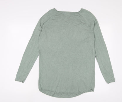 Womens UK Size M VERO MODA Green Pullover Jumper
