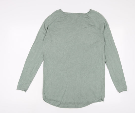 Womens UK Size M VERO MODA Green Pullover Jumper