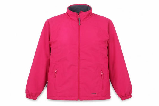 Mountain Life Womens Pink Jacket Coat Size 18 Zip - Logo, Embroidered