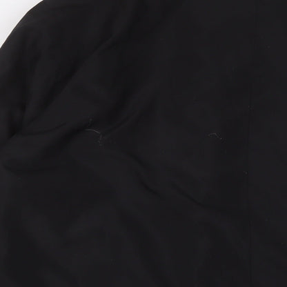 Bugatti Womens Black Quilted Coat Size XL Zip