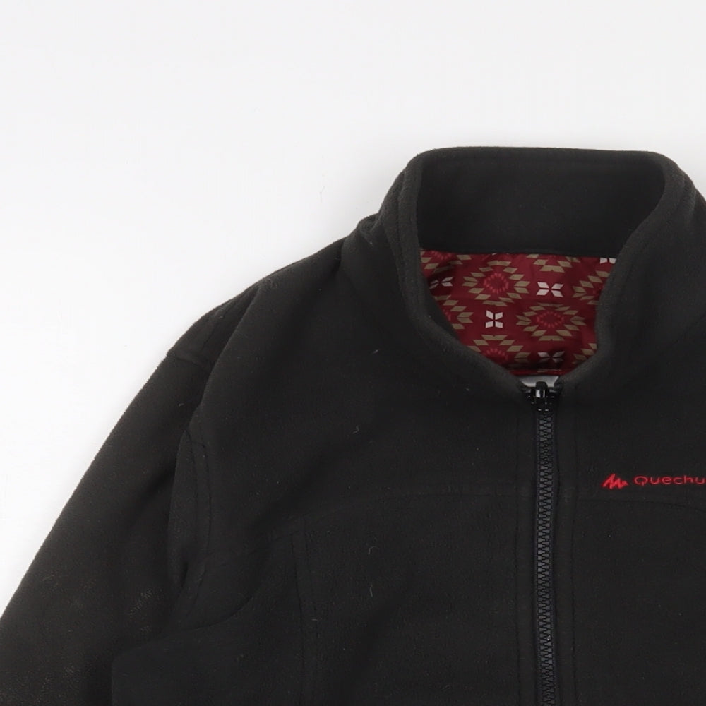 Womens UK Size M DECATHLON Black Jacket