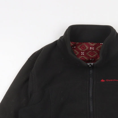 Womens UK Size M DECATHLON Black Jacket