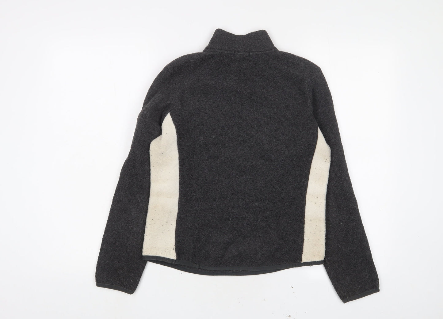 Gap Womens Grey Polyester Pullover Sweatshirt Size XS Zip