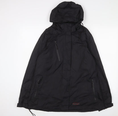 Womens UK Size 18 Mountain Life Black Jacket