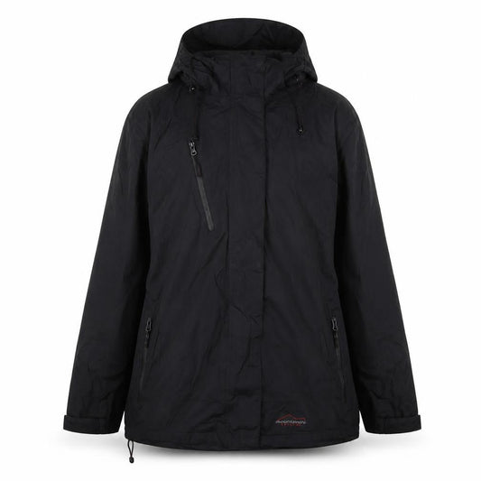 Womens UK Size 18 Mountain Life Black Jacket