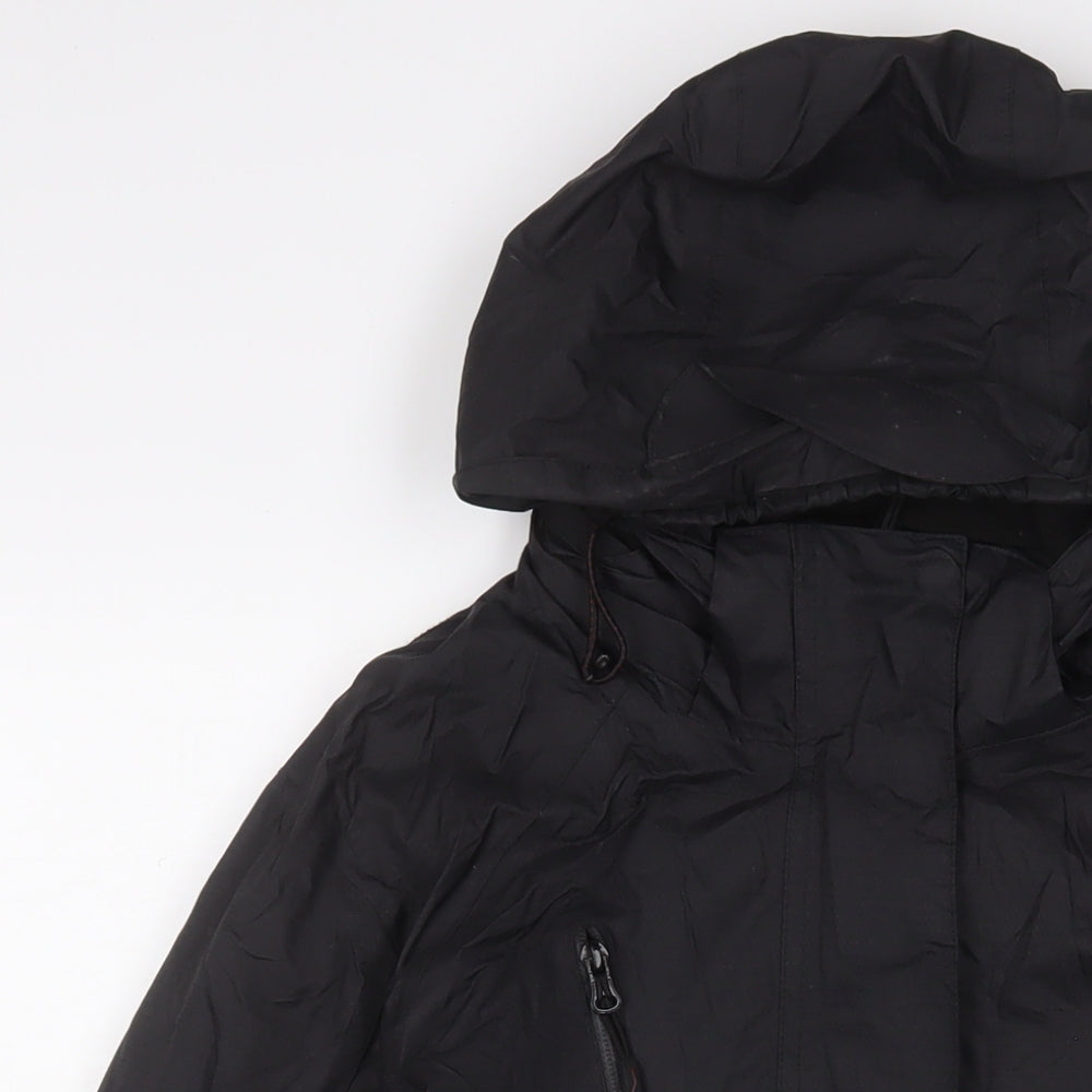 Womens UK Size 18 Mountain Life Black Jacket