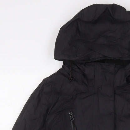 Womens UK Size 18 Mountain Life Black Jacket