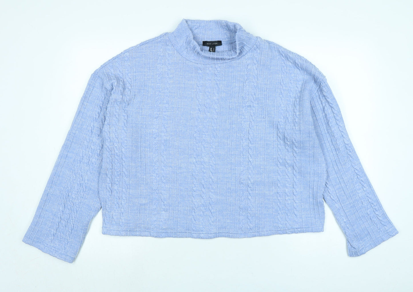 Womens UK Size L New Look Blue Pullover Jumper