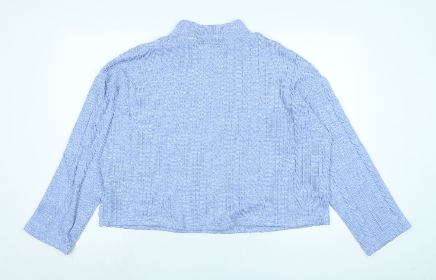 Womens UK Size L New Look Blue Pullover Jumper