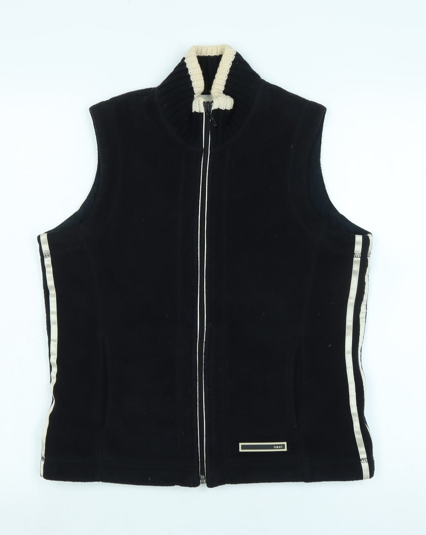 Womens UK Size 12 Next Black Gilet