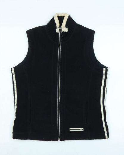 Womens UK Size 12 Next Black Gilet
