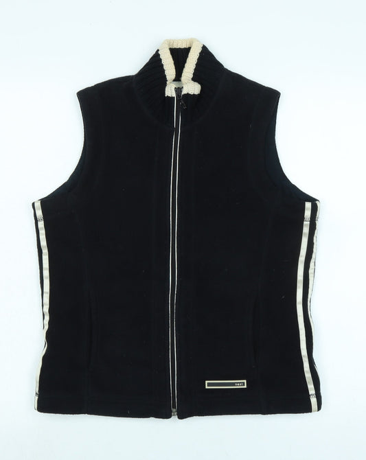 Womens UK Size 12 Next Black Gilet