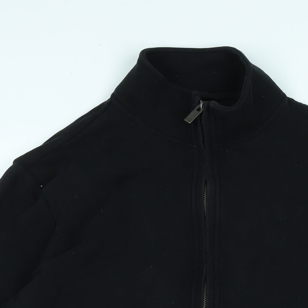 Mens UK Size M Marks and Spencer Black Jacket