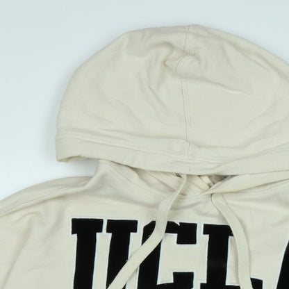 Mens UK Size S H&M Beige Pullover Hoodie
