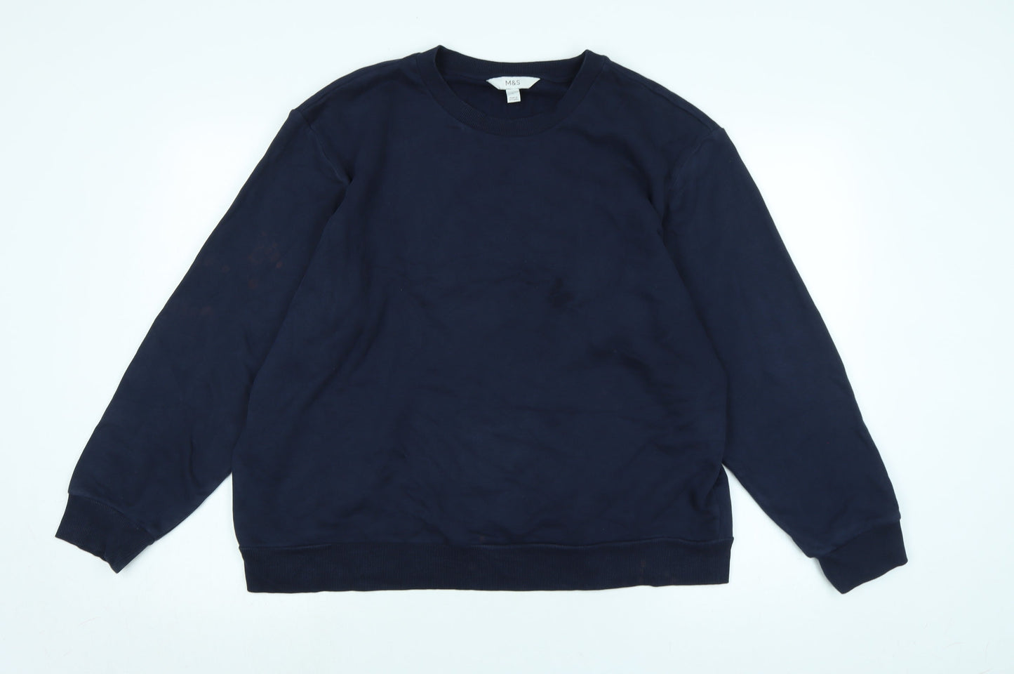 Womens UK Size M NEXT Blue Pullover Sweatshirt