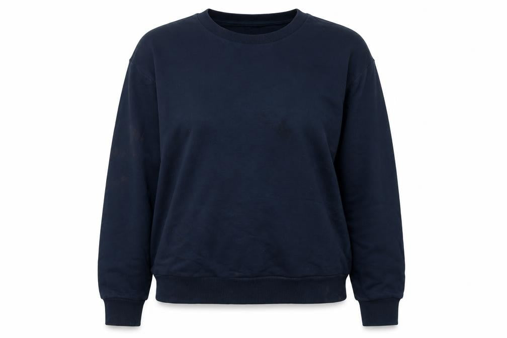 Next Womens Blue Polyester Pullover Sweatshirt Size M