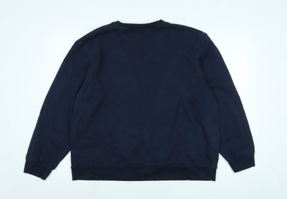 Womens UK Size M NEXT Blue Pullover Sweatshirt