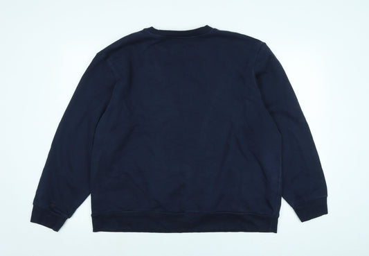 Womens UK Size M NEXT Blue Pullover Sweatshirt