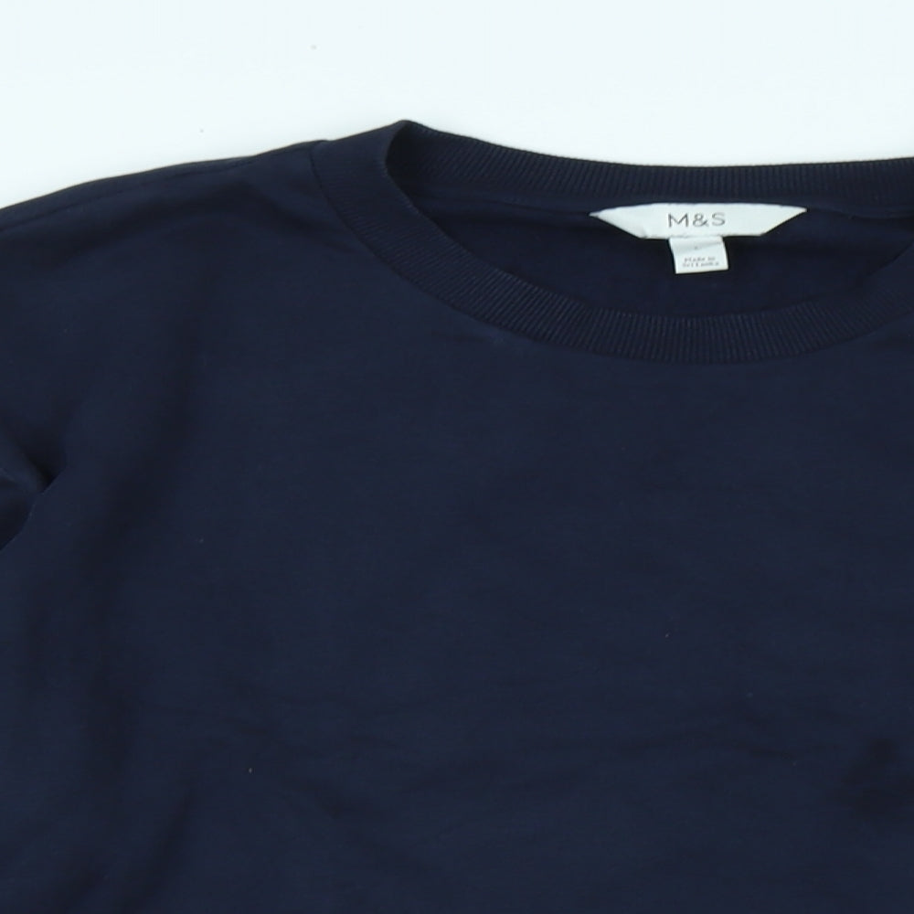 Womens UK Size M NEXT Blue Pullover Sweatshirt