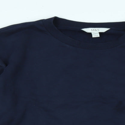 Womens UK Size M NEXT Blue Pullover Sweatshirt