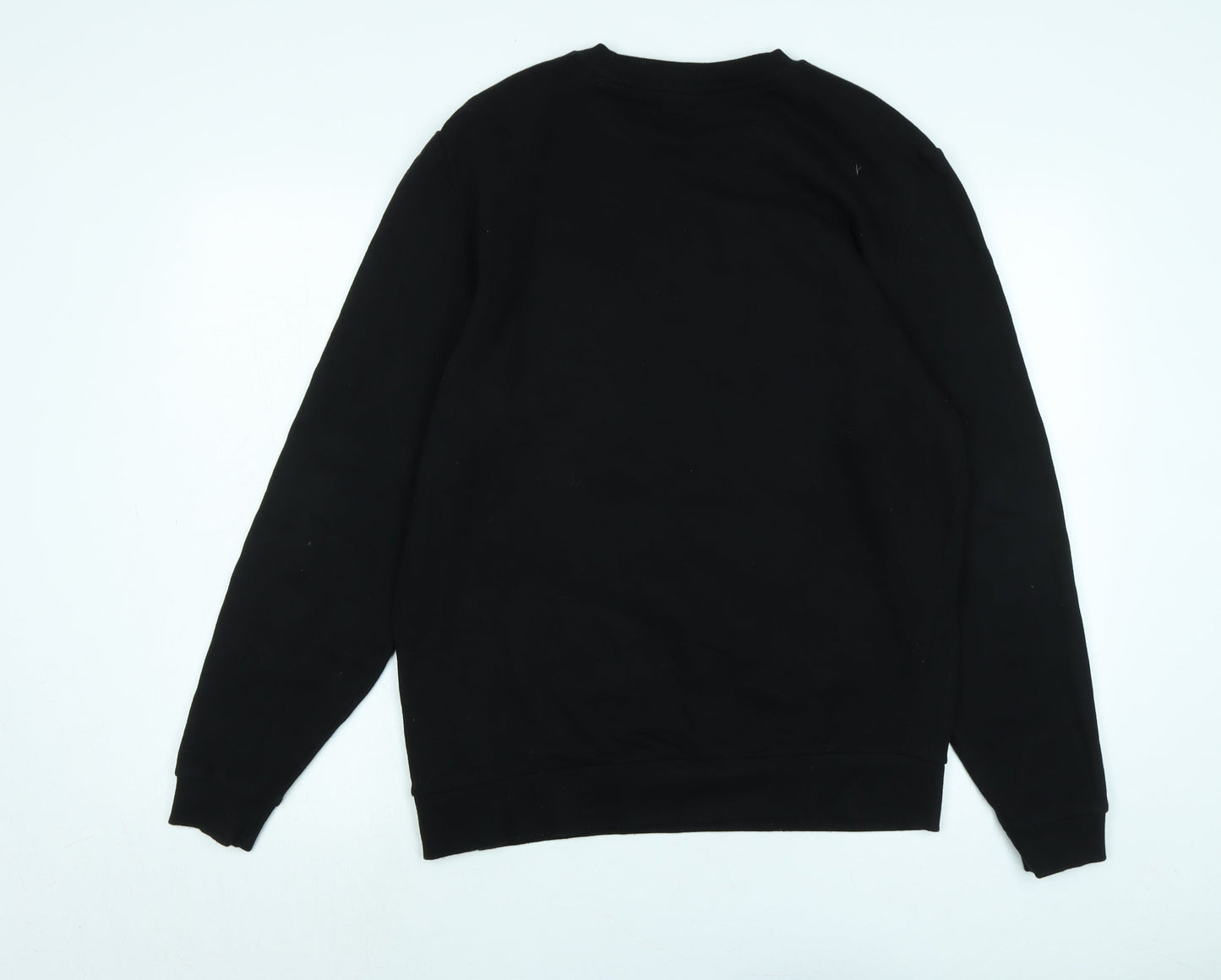 Womens UK Size M ASOS Black Pullover Sweatshirt