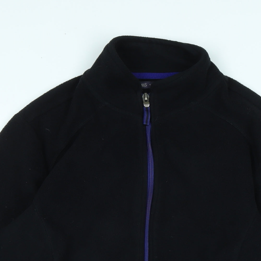 Womens UK Size 14 Marks and Spencer Black Jacket
