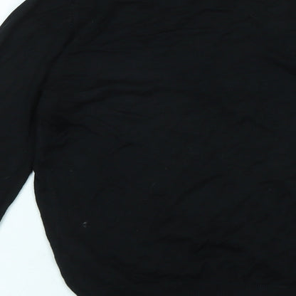 Womens UK Size 8 Marks and Spencer Black Pullover Jumper