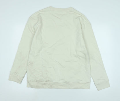 Womens UK Size 18 Marks and Spencer Ivory Pullover Sweatshirt