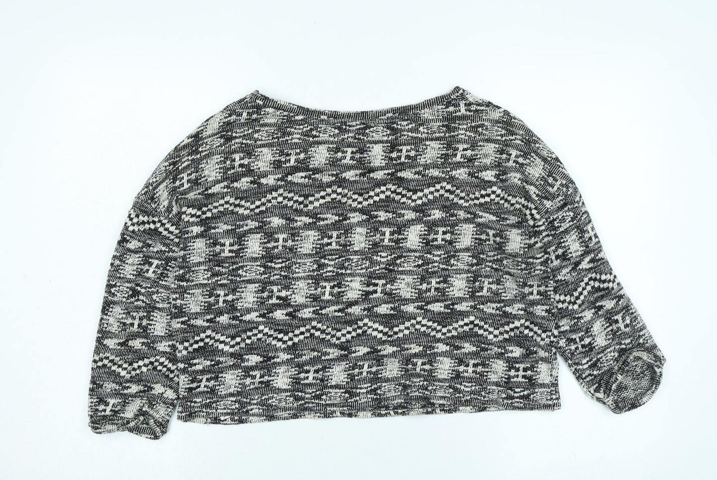 Womens UK Size 8 New Look Black Pullover Jumper