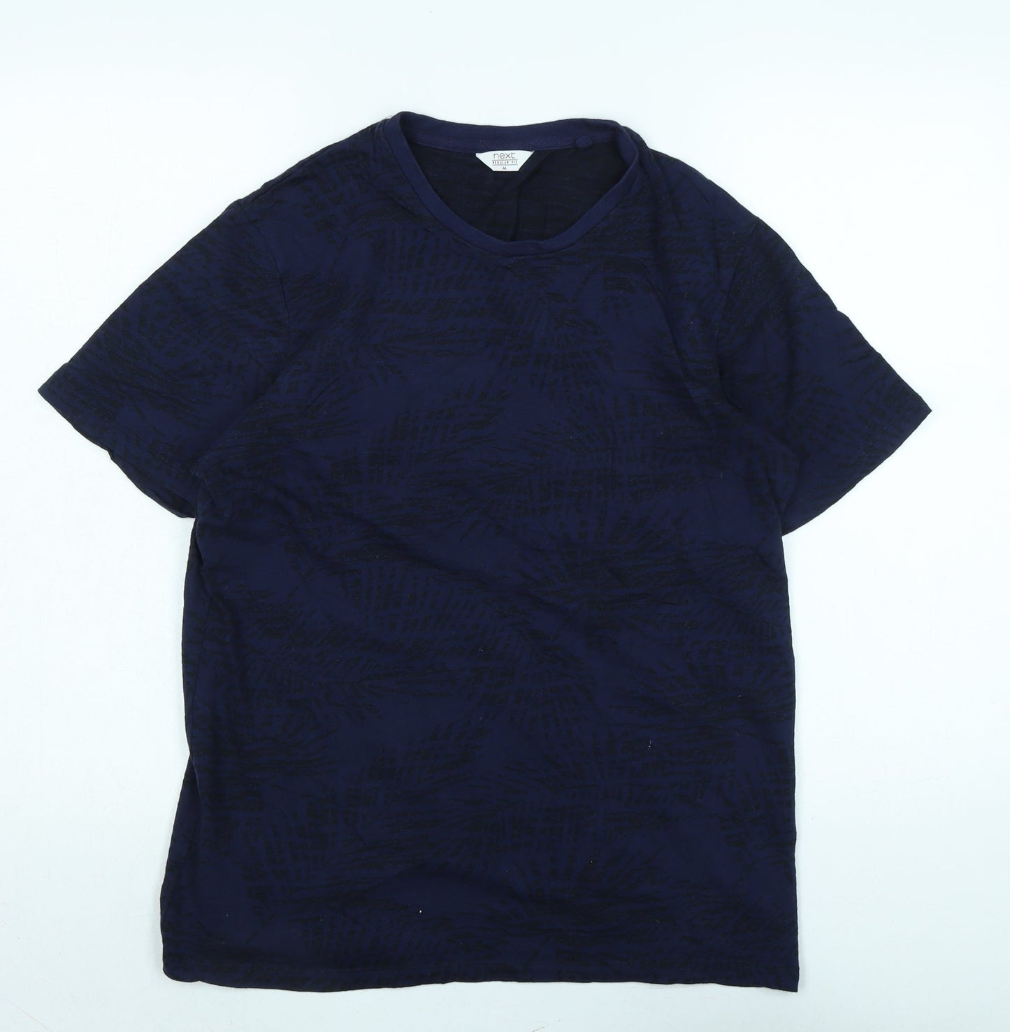 Womens UK Size M NEXT Blue Basic T-Shirt