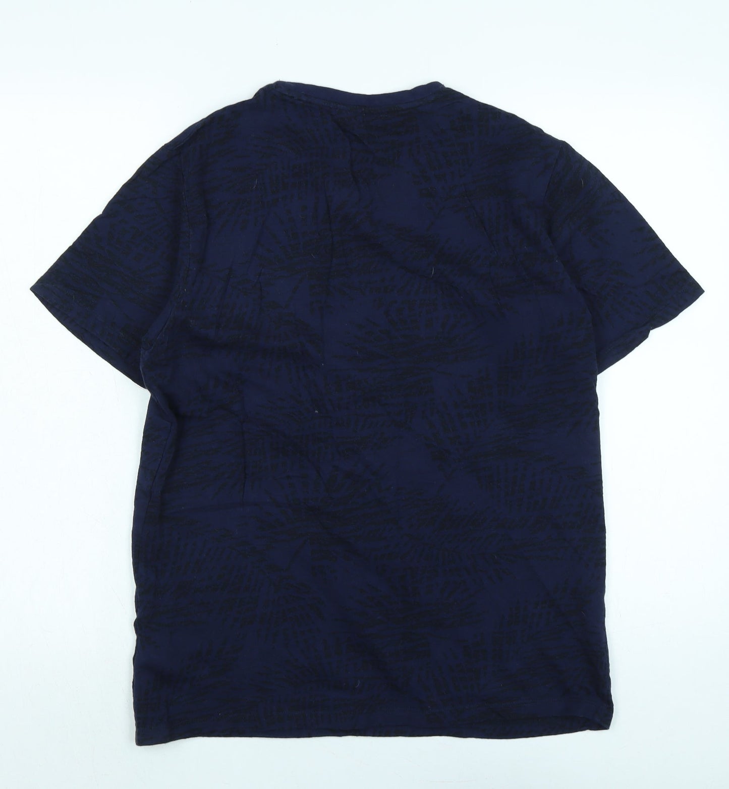 Womens UK Size M NEXT Blue Basic T-Shirt