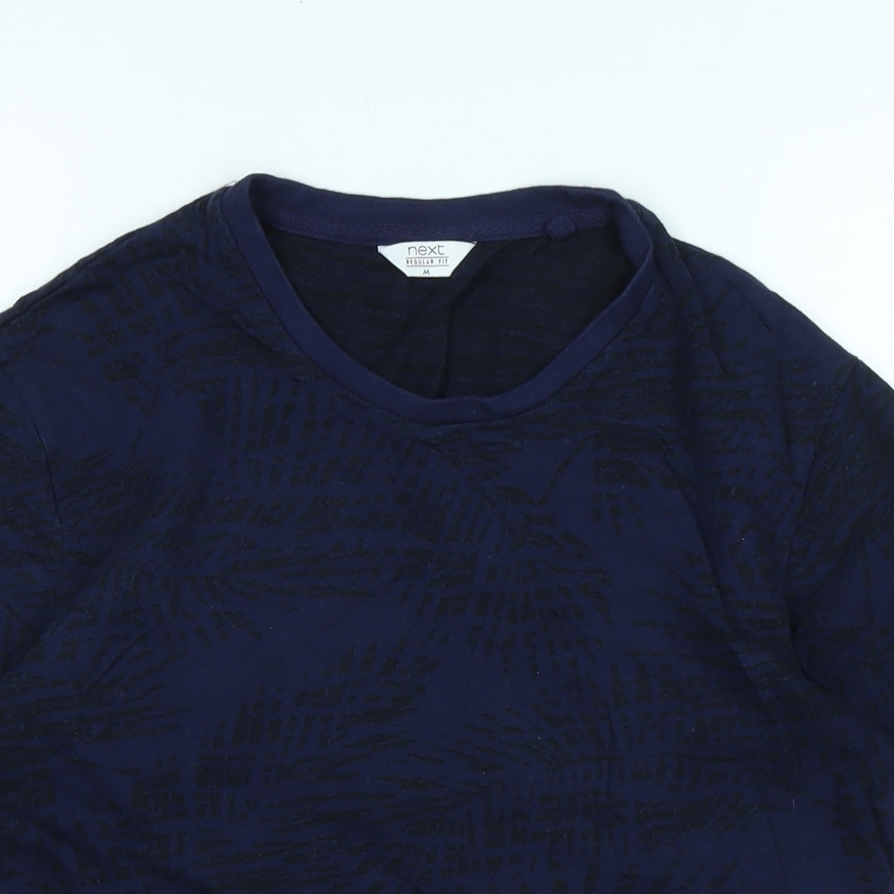 Womens UK Size M NEXT Blue Basic T-Shirt