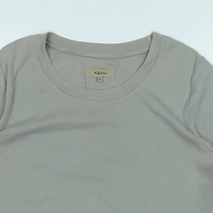 Womens UK Size XL ken Grey Basic T-Shirt