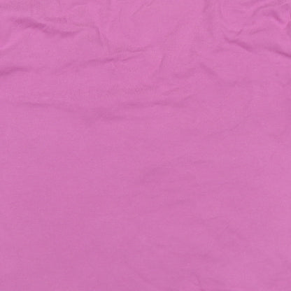 South Womens Purple Solid Cotton Top Pyjama Top Size 12