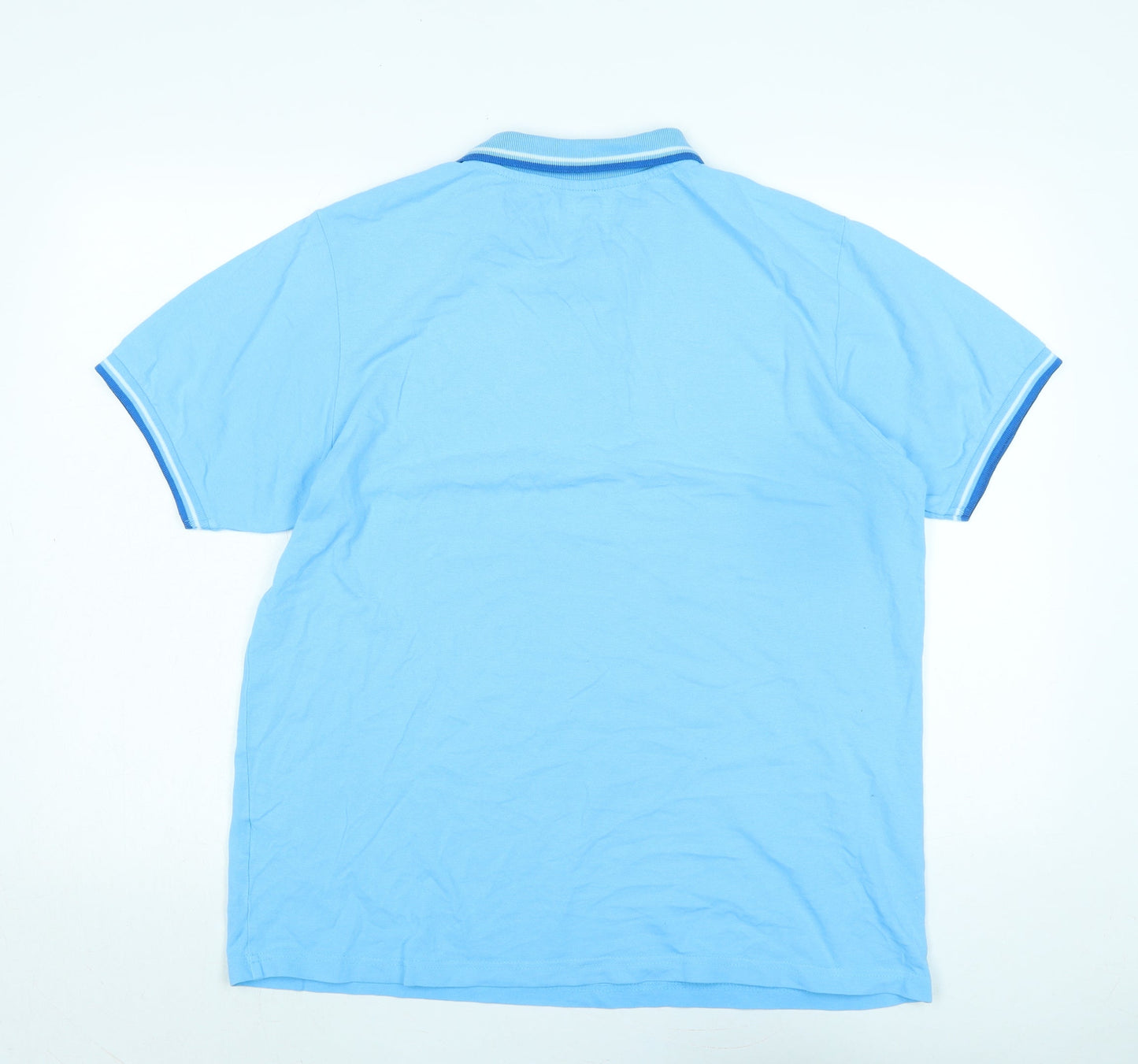 Origionals Mens Blue Cotton Polo Size M Collared