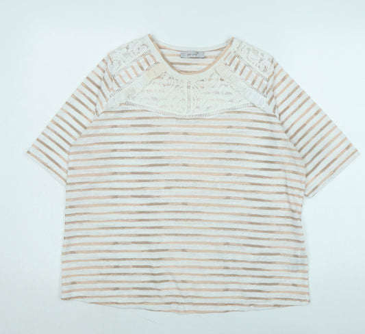 Womens UK Size 16 Marks and Spencer White Basic Blouse