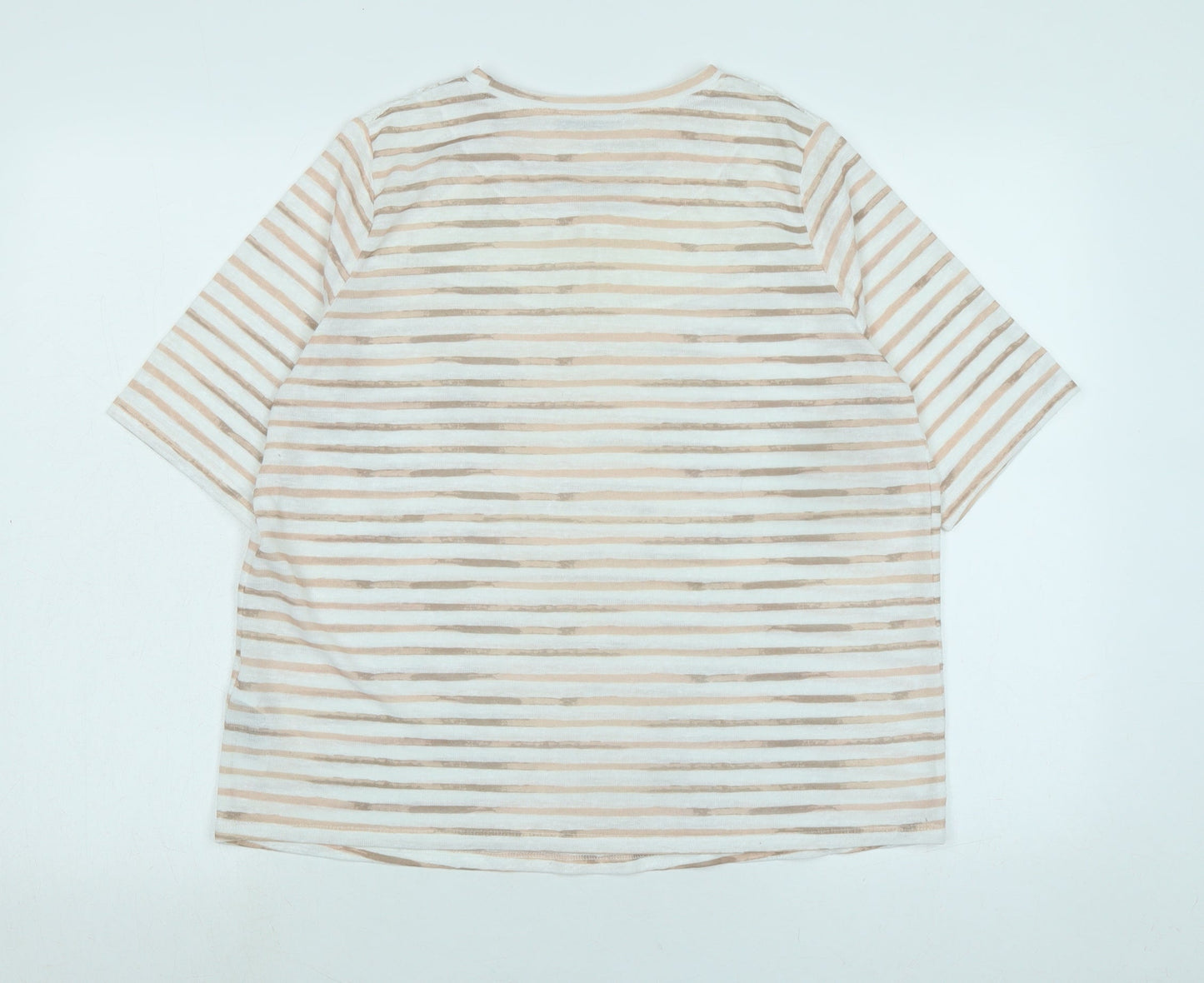 Womens UK Size 16 Marks and Spencer White Basic Blouse