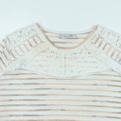 Womens UK Size 16 Marks and Spencer White Basic Blouse